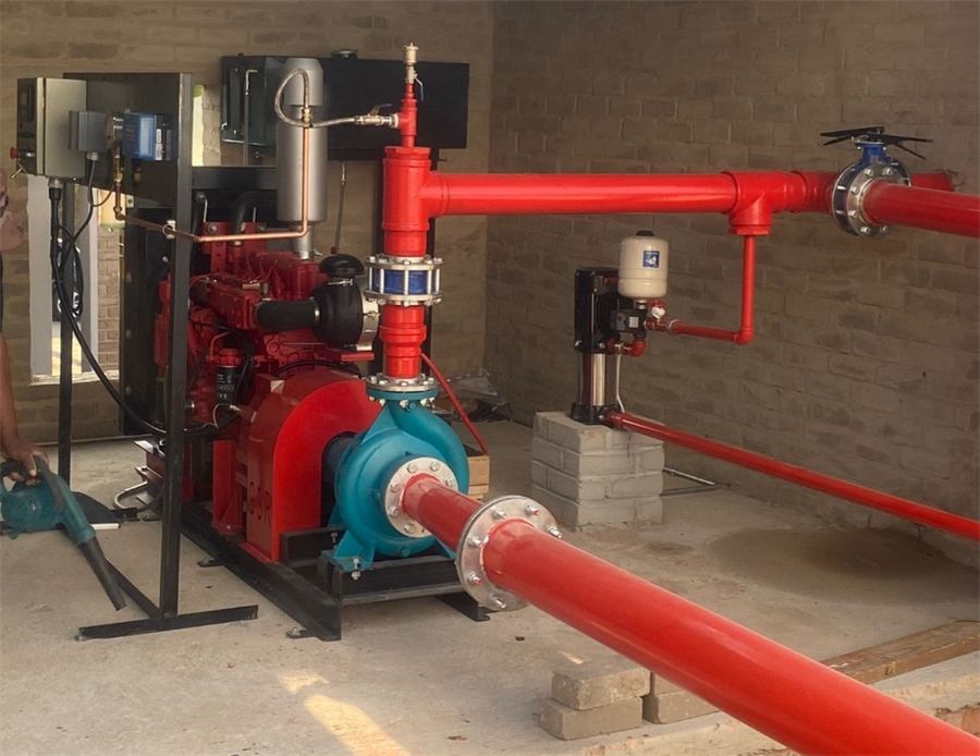 GSR pump installation in the field