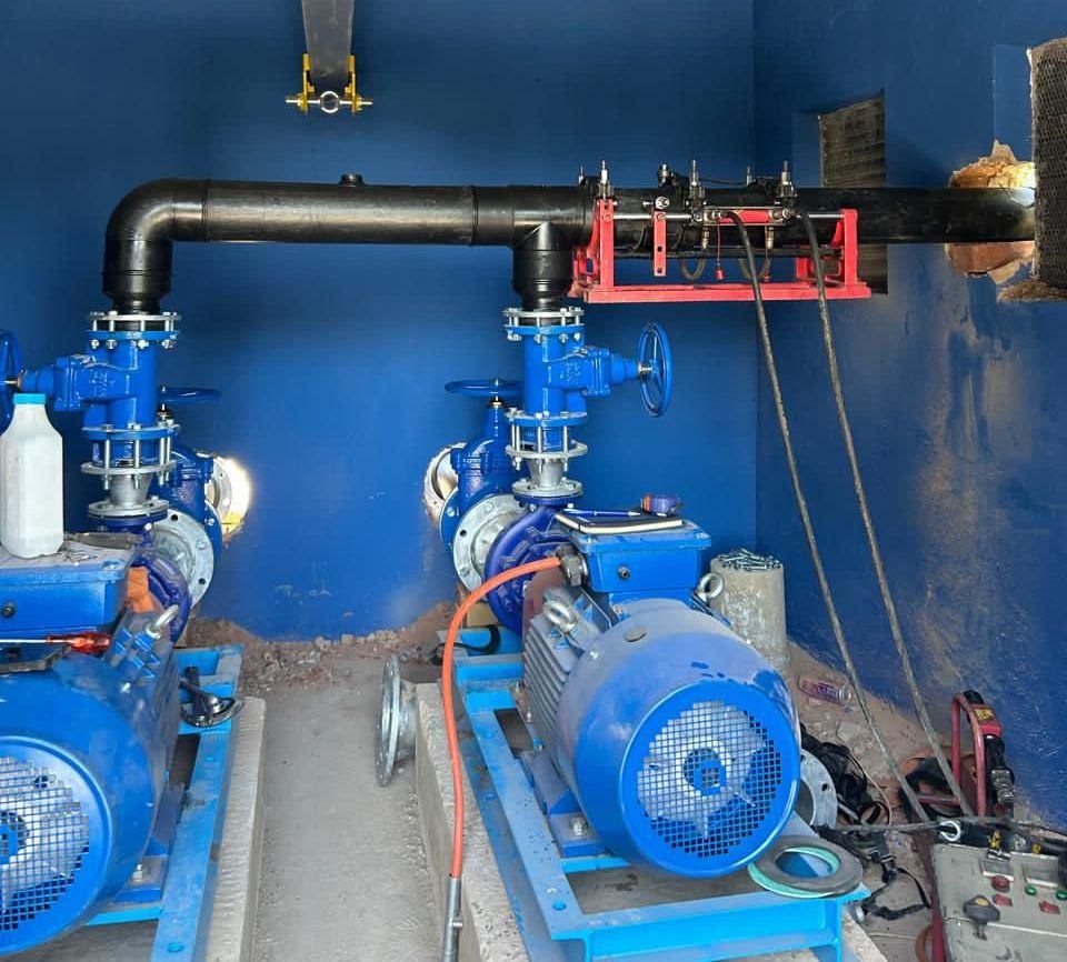 Fluid handling pipework and process equipment