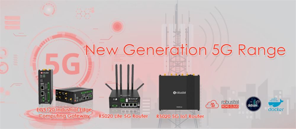 Robustel 5G Gateways